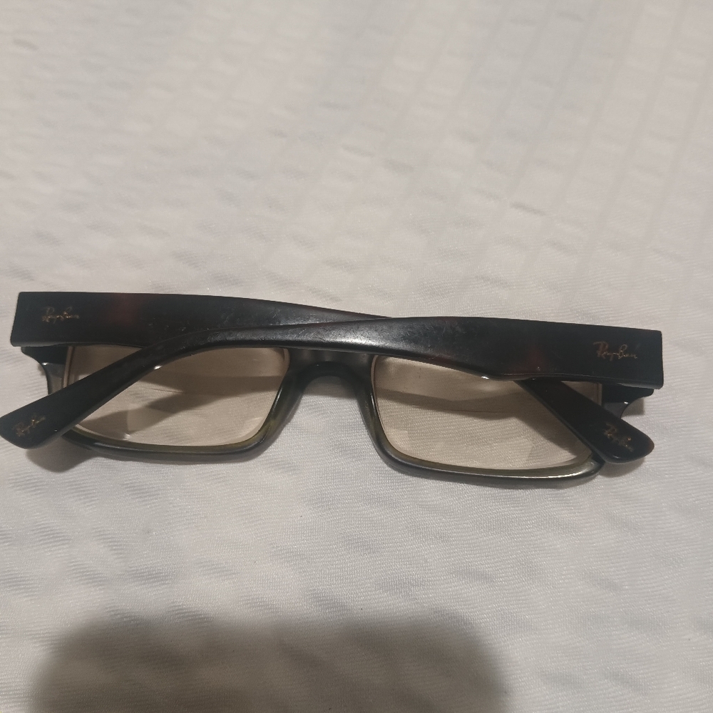 Ray-Ban Black Rectangular Eyeglass Frames - image 6